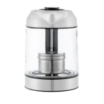 Cuckoo 1.7 Liter Electric Kettle, Stainless Steel and Glass